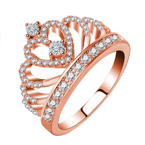 WOMEN'S LUXURY ROSE GOLD JEWELLERY 